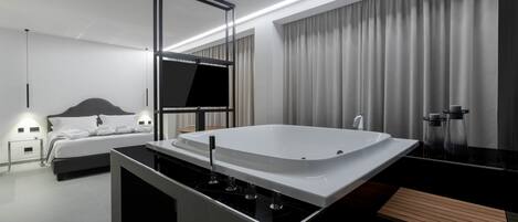 Luxury-Suite, Balkon, Stadtblick