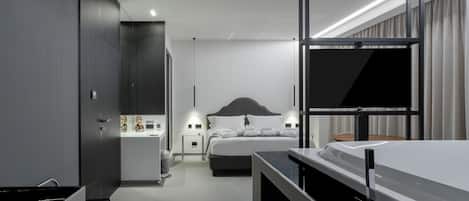 Luxury-Suite, Balkon, Stadtblick