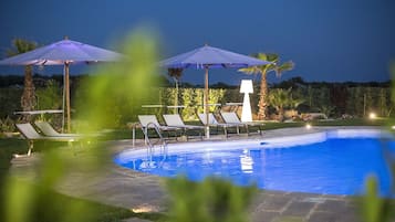 Seasonal outdoor pool