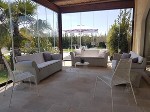 Enceinte de l’hébergement