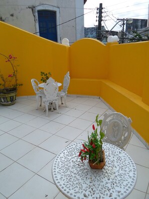 Terrace/patio - Pousada Zumbi dos Palmares (Salvador)