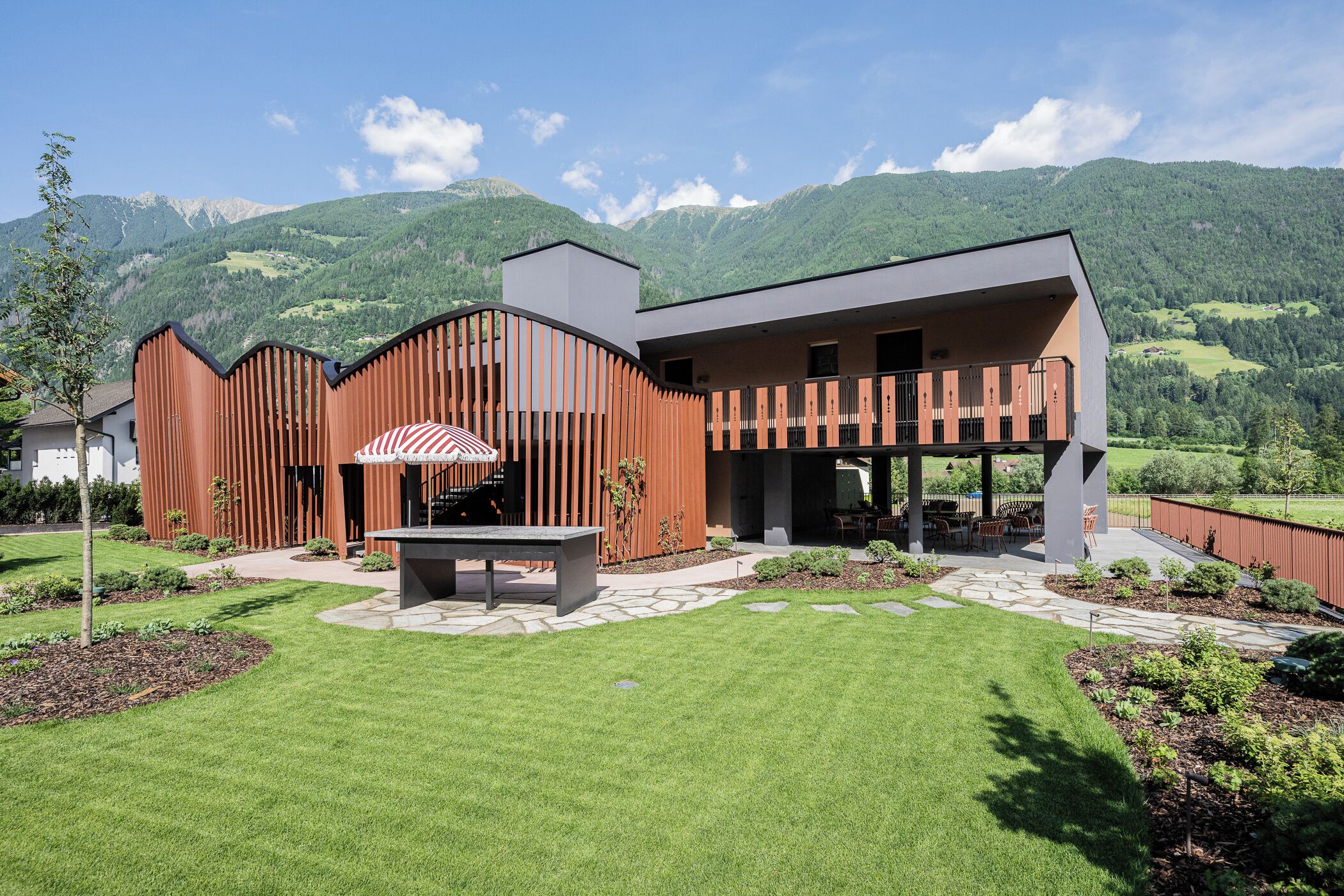 Vue sur le jardin