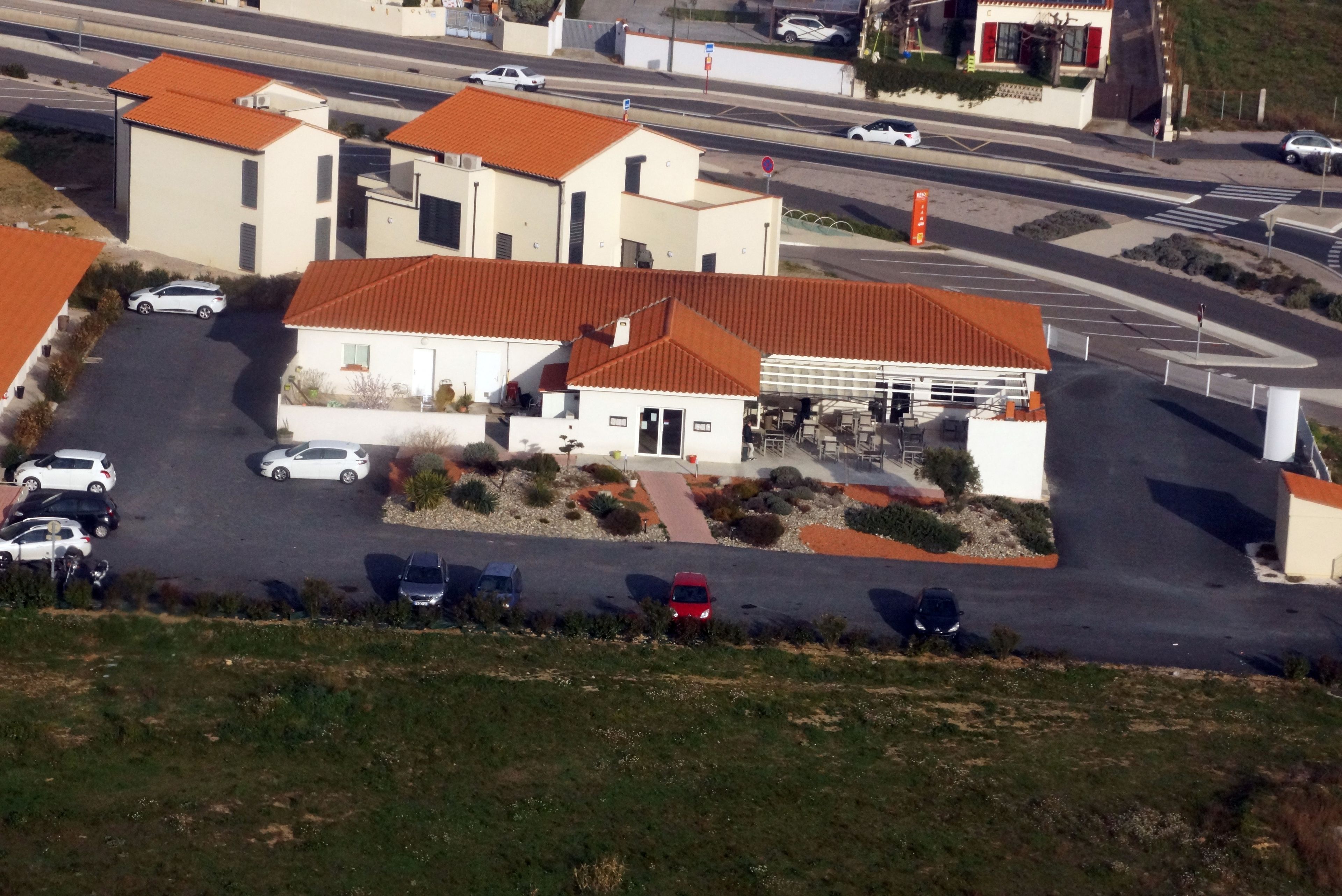 Entrée de l’hébergement