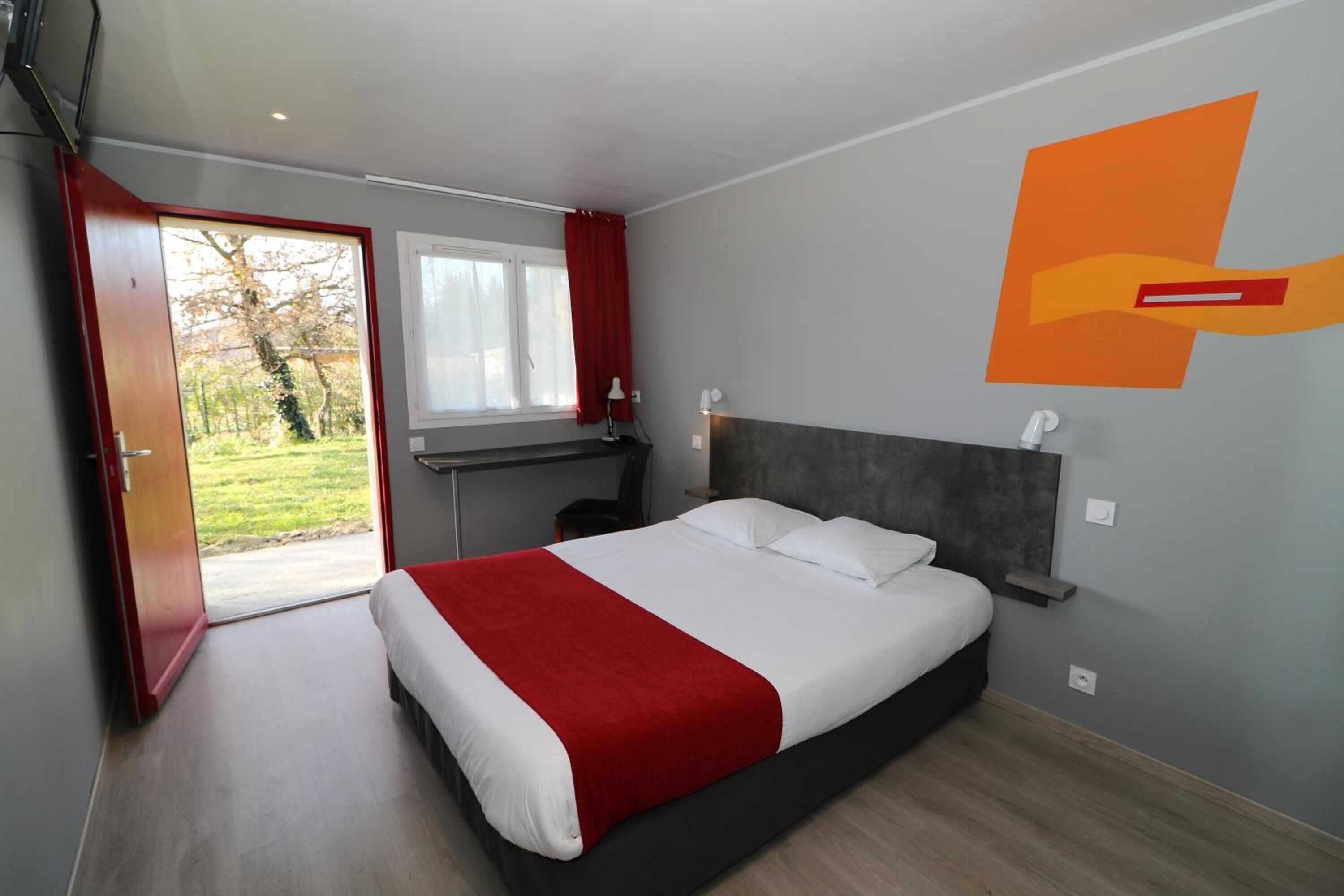 desk, blackout curtains, soundproofing, iron/ironing board