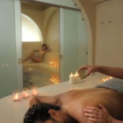Espace de soins pour les couples, sauna, bain à remous, hammam, hammam