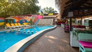 Indoor pool, 2 outdoor pools - Mimosa Sunshine Hotel COOEE - All Inclusive (Golden Sands)
