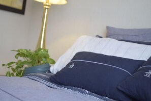 1 habitación y ropa de cama de alta calidad