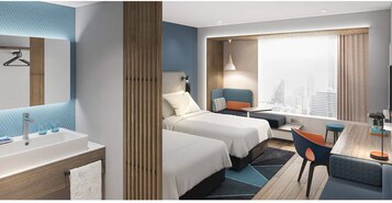 Premium bedding, minibar, in-room safe, desk