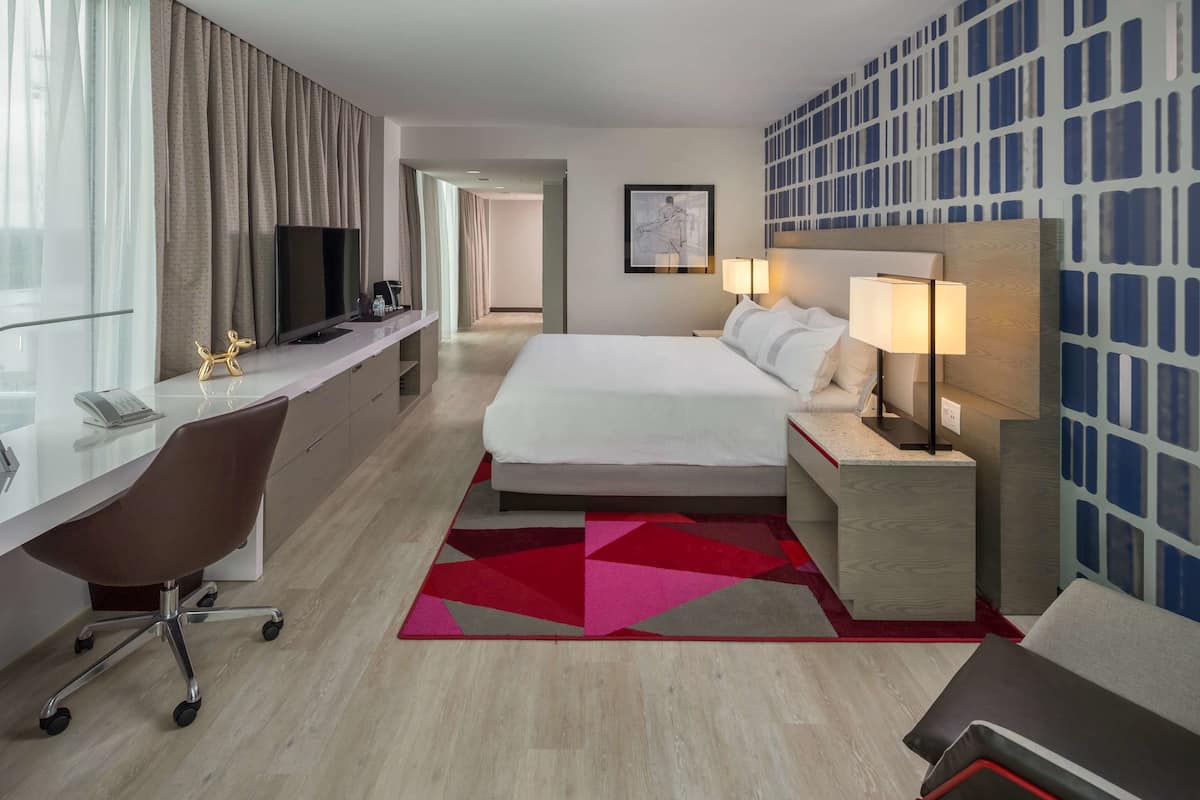 Premium bedding, pillow-top beds, in-room safe, desk
