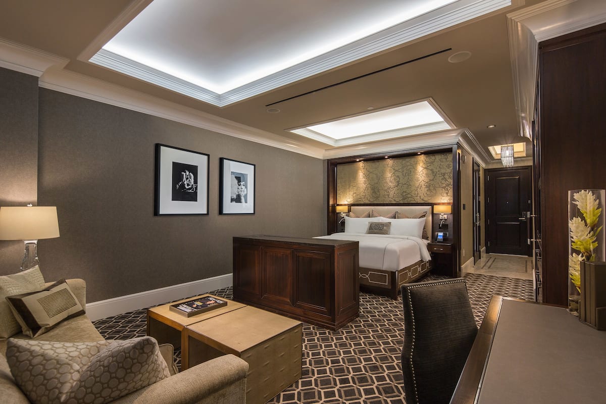Draps en coton égyptien, literie de qualité supérieure, minibar