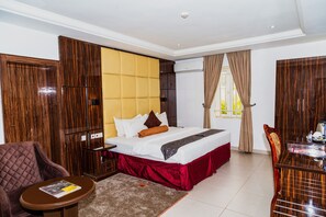 Premium bedding, in-room safe, desk, laptop workspace - The Pennsylvania Avenue Hotel (Abuja)