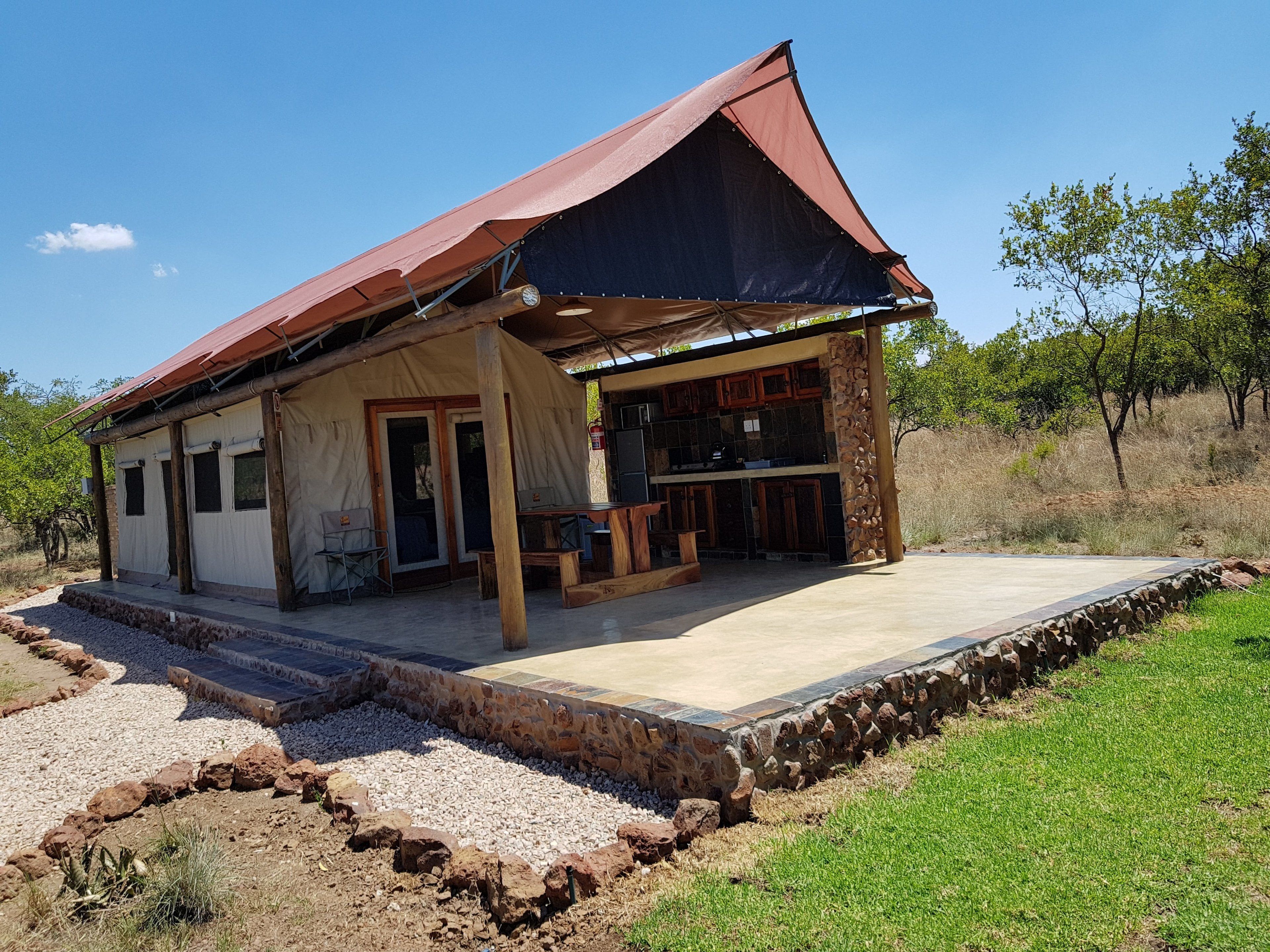 Tienda de campaña de lujo | Terraza o patio