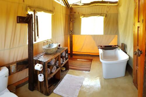 Tente Luxe | Salle de bain