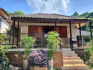 Villa Pool Access | Minibar, desk, blackout drapes, free WiFi
