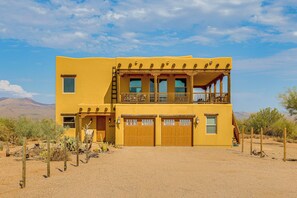 Exterior - 'The Hideaway' - Santa Fe-Style Home in Rio Verde! (Rio Verde)