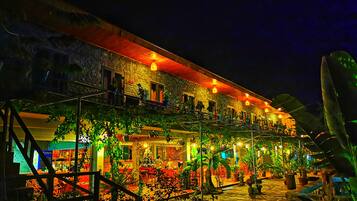 Front of property – evening/night