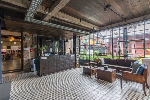 Mostrador para check-in y check-out