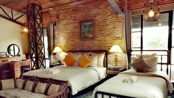 Habitación familiar | Escritorio y wifi gratis