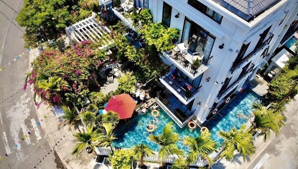 Aerial view - Santa Sea Villa Hoi An (Da Nang)