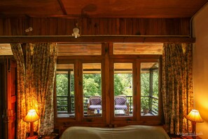 Classic Room, 1 Double Bed, Non Smoking, Mountain View | View from room - Johnsons Hotel (Manali)