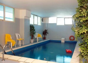 Indoor pool, outdoor pool - Rèmin Plaza Hotel (Rimini)