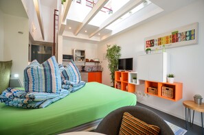 Loft, bagno in camera