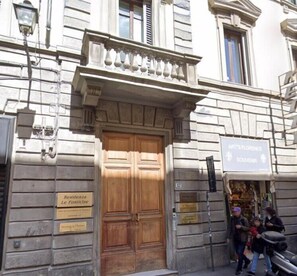 Façade de l’hébergement