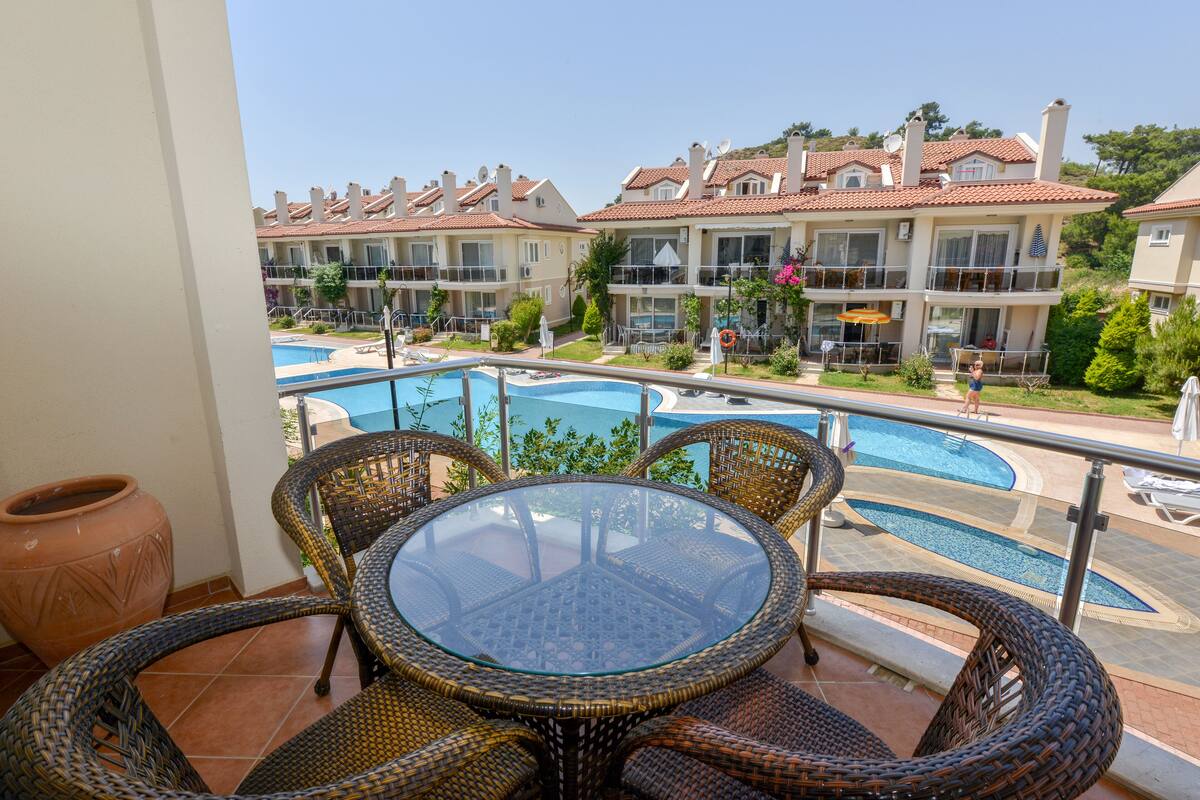 Apartment, 2 Bedrooms | Balcony view