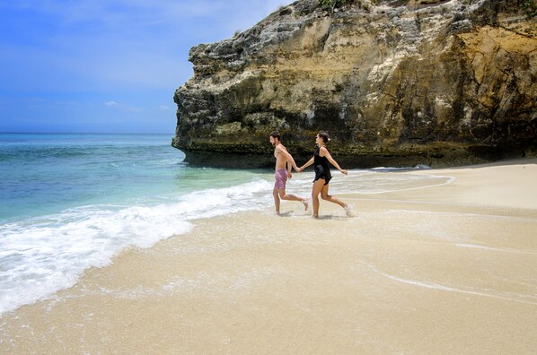 On the beach - Pasih Kauh Villas (Lembongan Island)