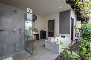 Free toiletries, hair dryer, bathrobes, slippers - Villa Roku by Nagisa Bali (Seminyak)