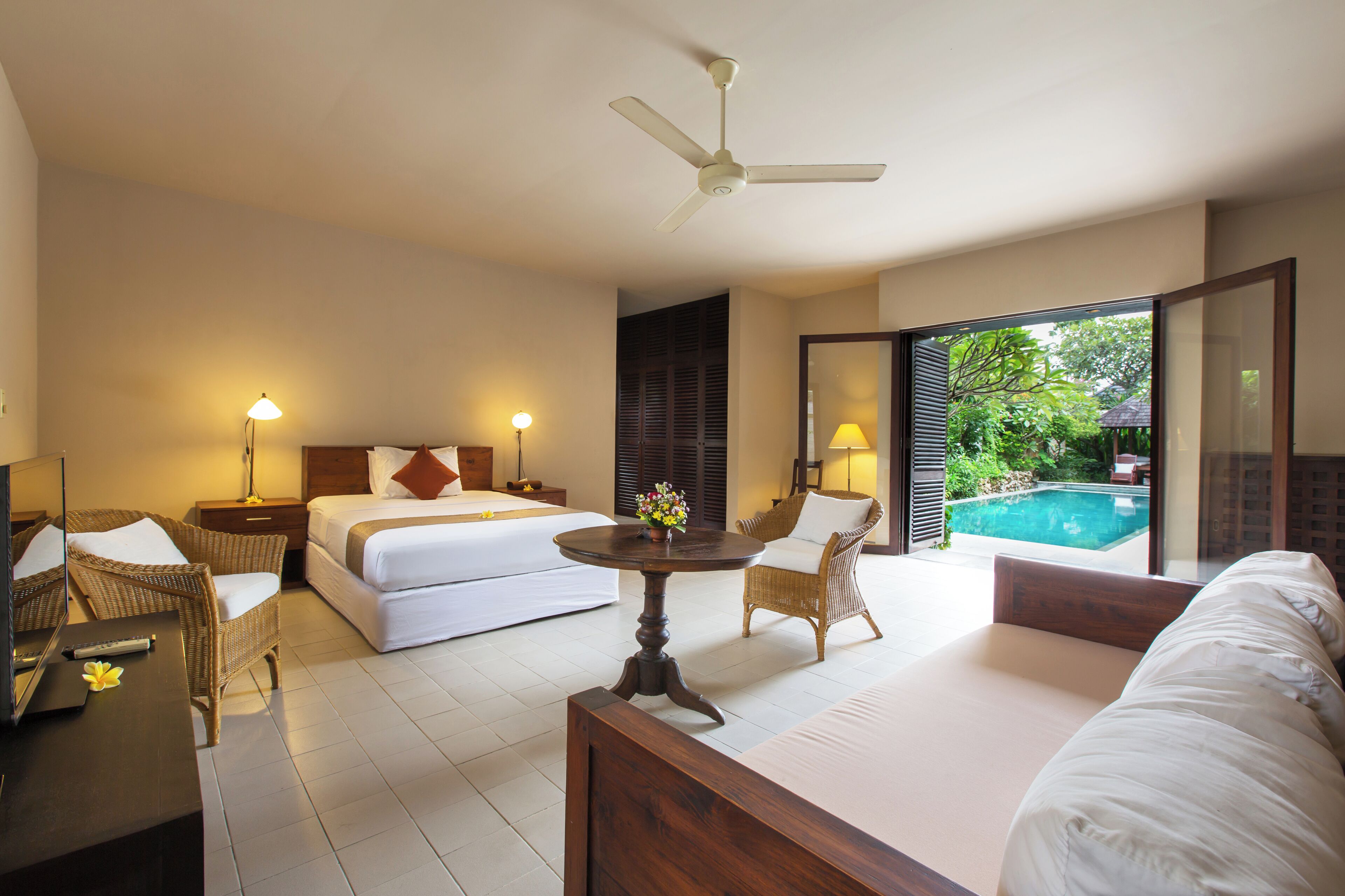 In-room safe, desk, iron/ironing board, cots/infant beds