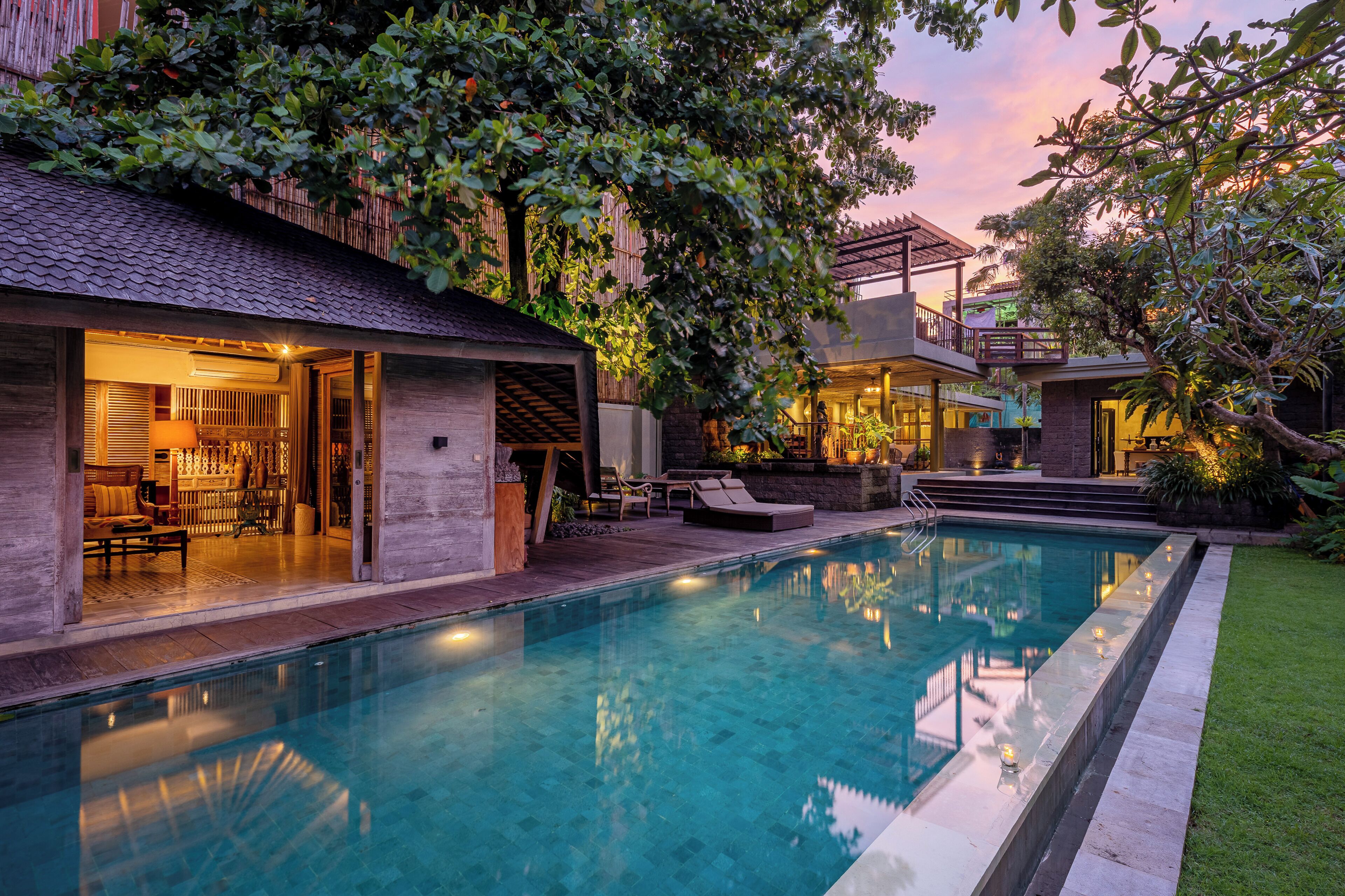 Alberca al aire libre 