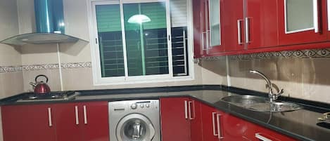 อพาร์ทเมนท์, 3 ห้องนอน | ครัวส่วนตัว | ตู้เย็นขนาดใหญ่, ไมโครเวฟ, เตาอบ, เตาประกอบอาหาร