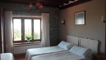 Double Room, Valley View (Double Bed + 1 Rollaway Bed) | Desk, blackout curtains, iron/ironing board, cots/infant beds