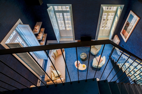 Panoramic Duplex, 2 Bedrooms | Living room | 32-inch flat-screen TV with digital channels, TV