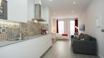 Loft, 1 Doppelbett und Schlafsofa | Wohnbereich
