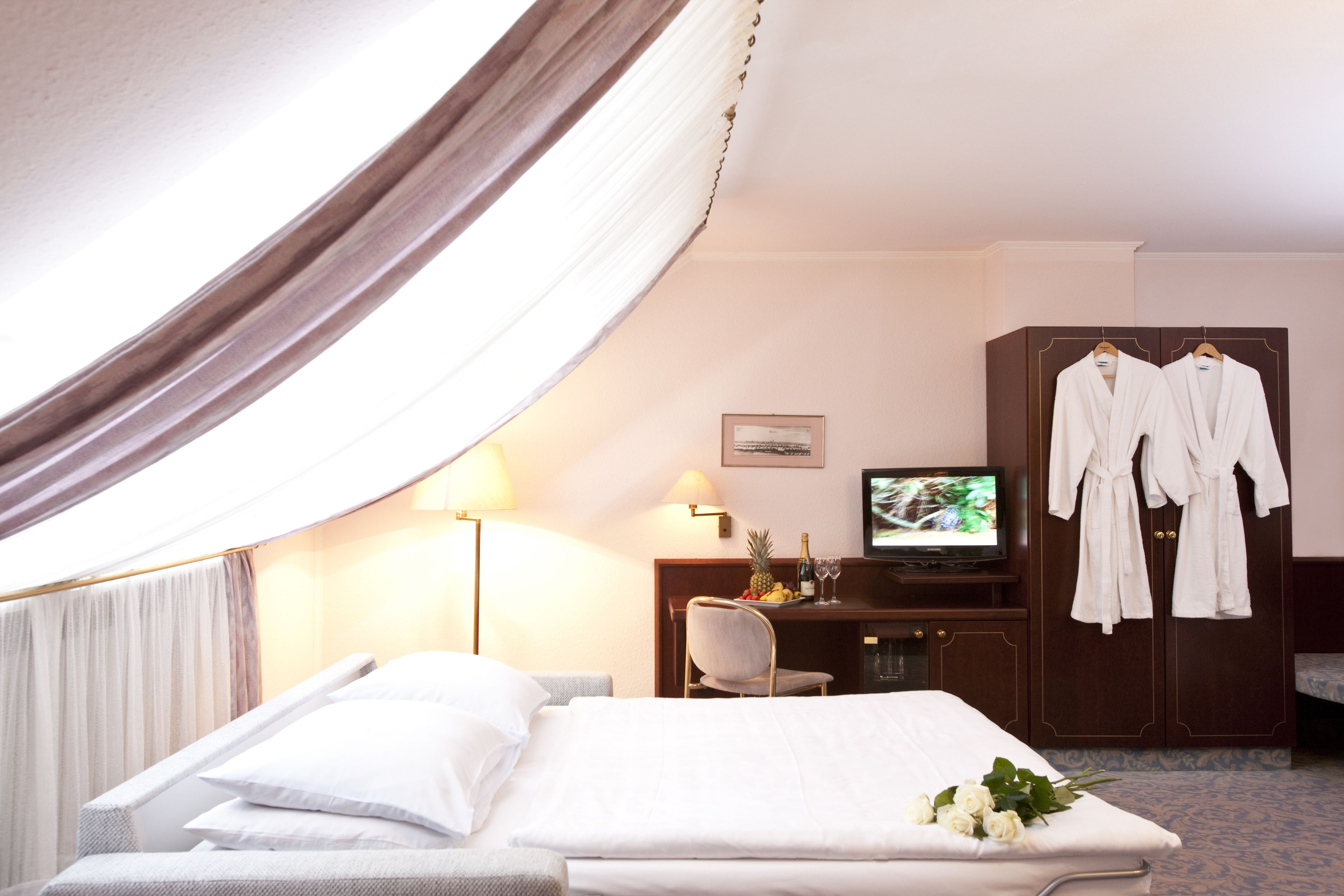 family room | desk, laptop workspace, iron/ironing board, free wifi