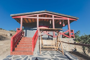 Façade de l’hébergement