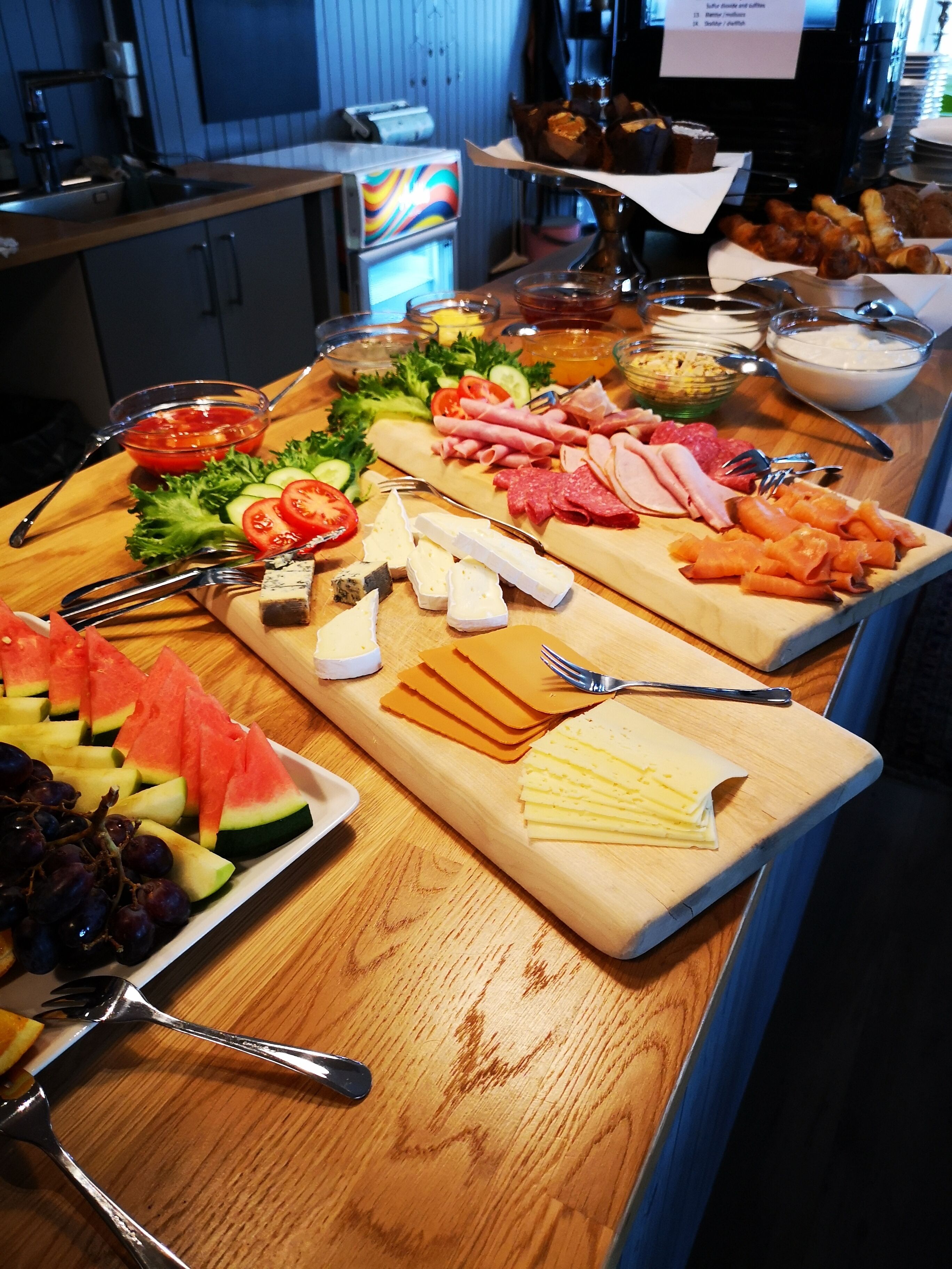 Desayuno continental incluido todos los días