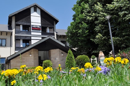 Entrada de la propiedad