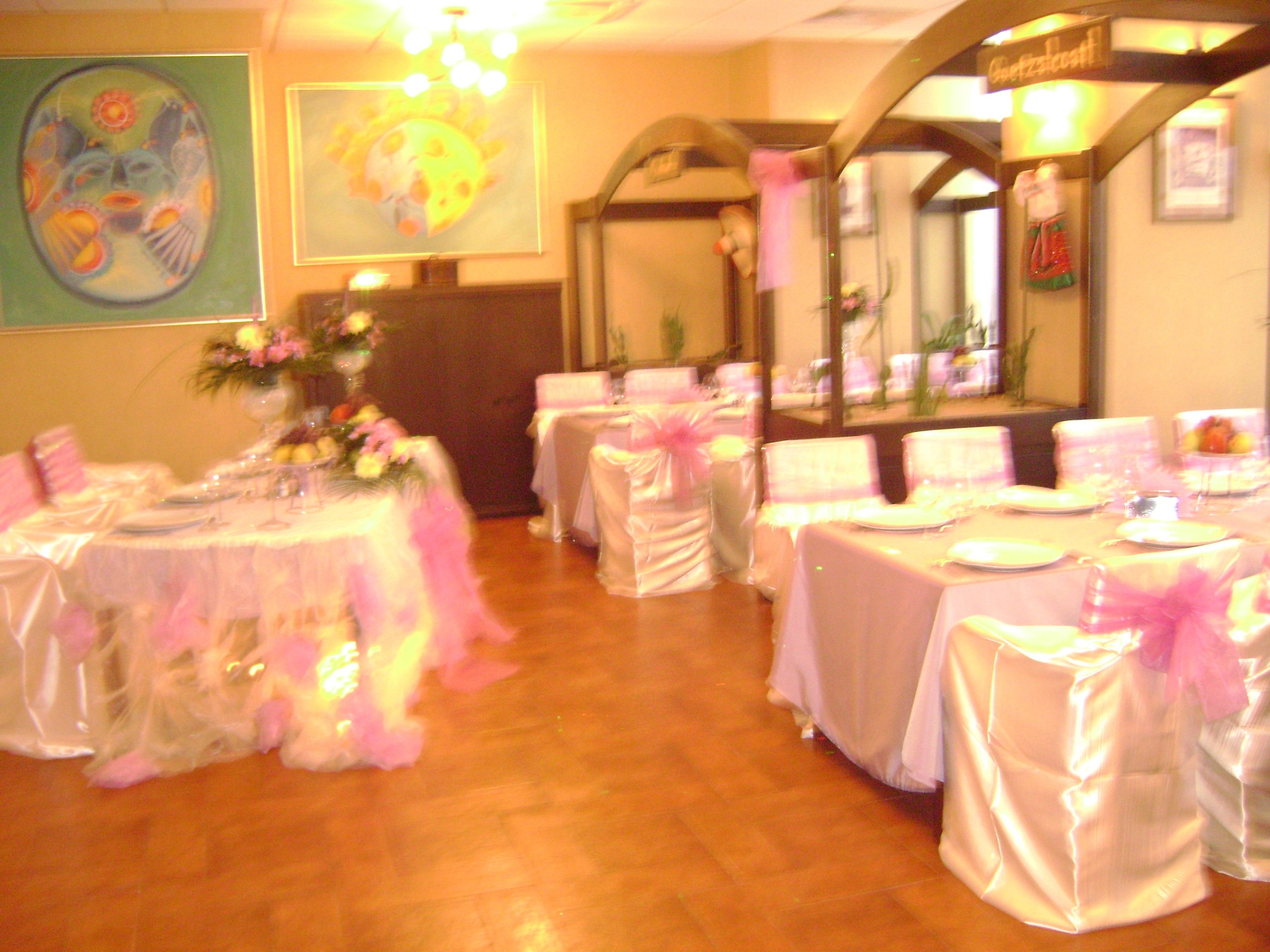 birthday party area