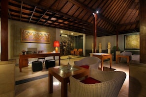 Lobby sitting area