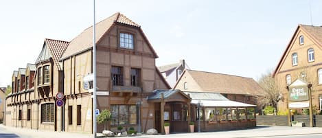 Voorkant van accommodatie