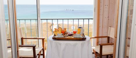 Double or Twin Room, Ocean View | Balcony