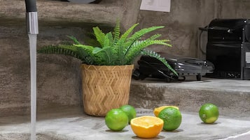 Comfort Studio | Private kitchen | Espresso maker, coffee/tea maker, electric kettle, toaster