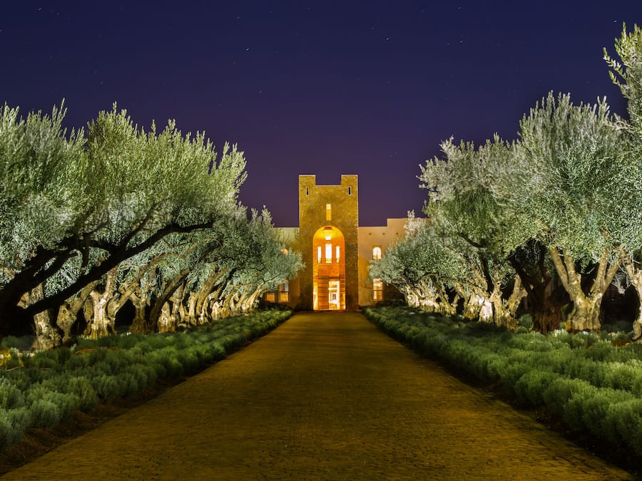 Fachada de la propiedad