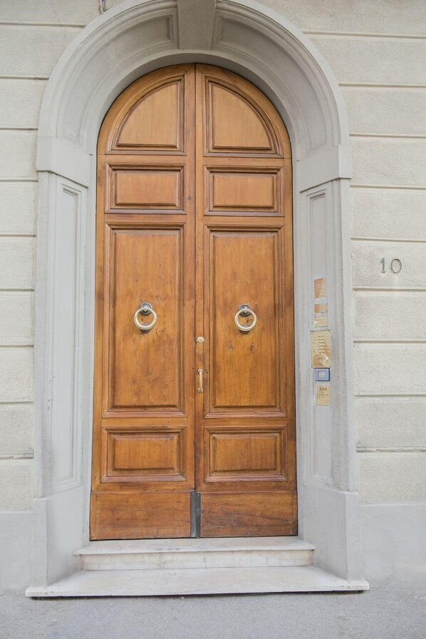 Entrée de l’hébergement