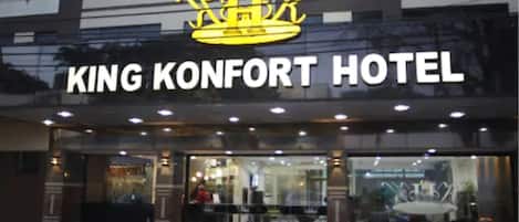 Overnatningsstedets facade