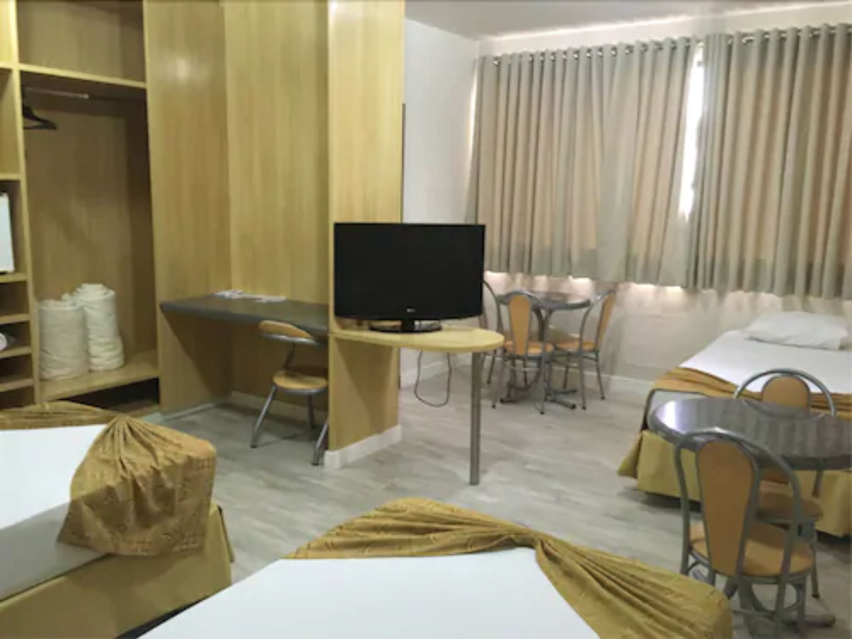 Minibar, desk, blackout curtains, soundproofing