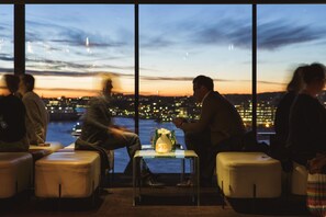 Sitteområde i lobbyen